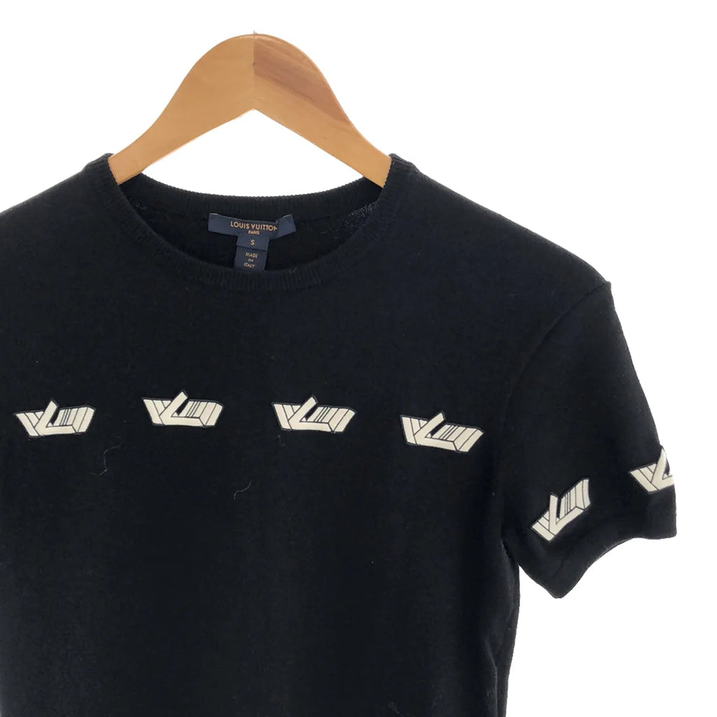 【美品】  Louis Vuitton / ルイヴィトン | 2022SS | LVヴィテス ニットワンピース | S | ブラック/ホワイト | レディース