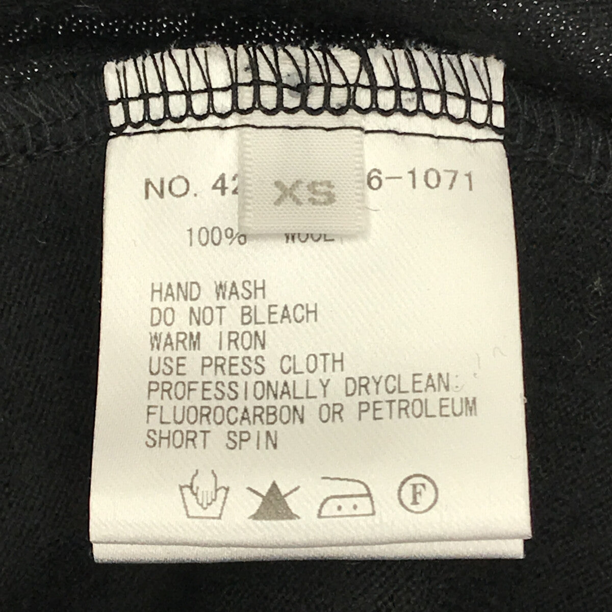 Ron Herman / 론허먼 | 울 플레어 스커트 | XS | 블랙 | 여성