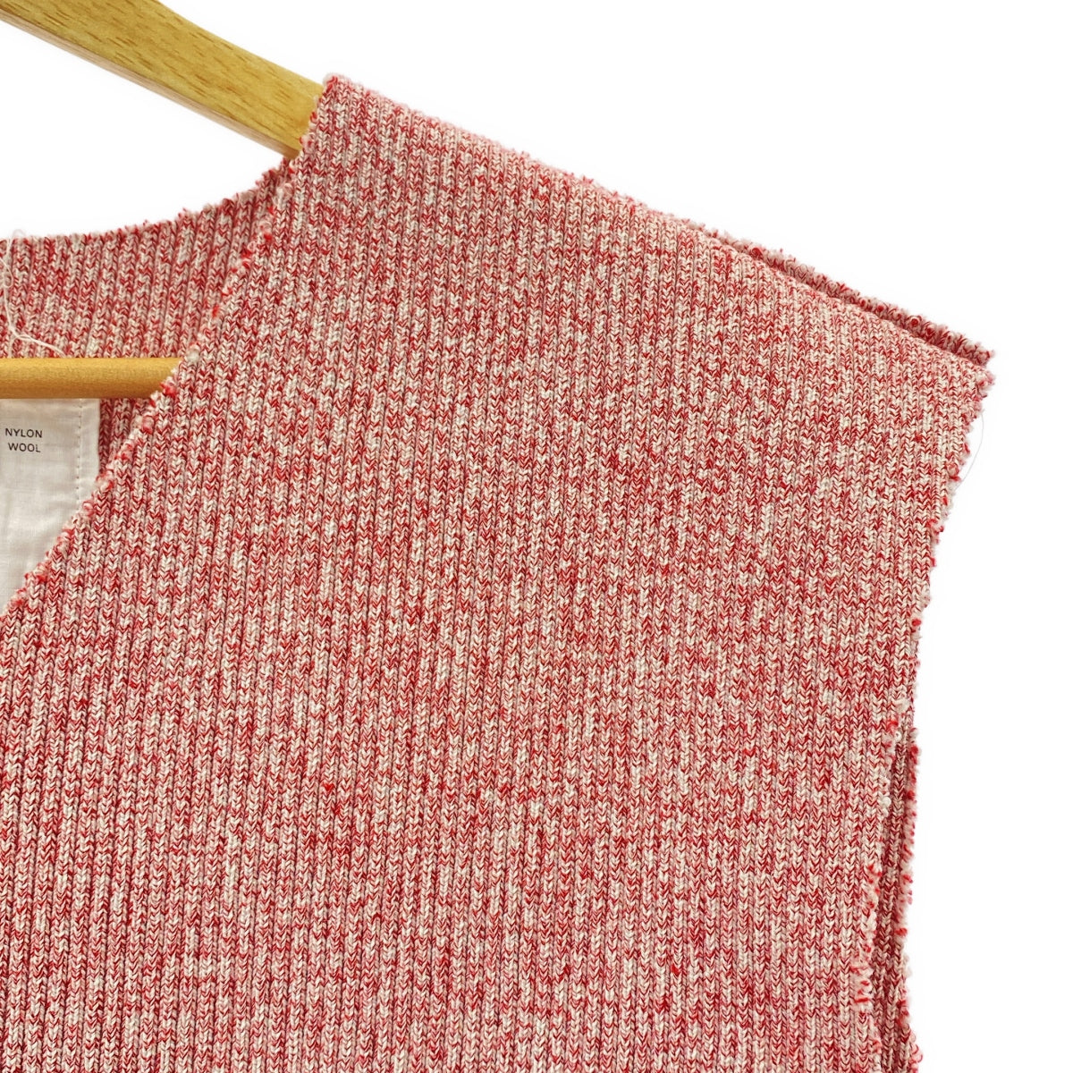 CAMIEL FORTGENS / 카미엘 포트 헨스 | RIB SPENCER JERSEY VEST 리브 스펜서 니트 베스트 | M | 남성