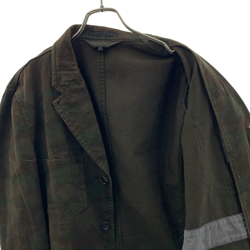 COMME des GARCONS HOMME PLUS / コムデギャルソンオムプリュス | 2009SS | コットン カモフラージュ テーラードジャケット | L | メンズ