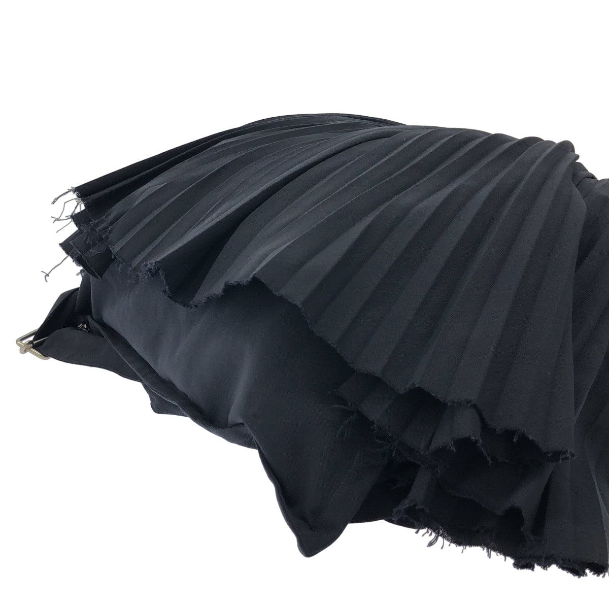 COMME des GARÇONS | 經編布料褶襉翻蓋單肩包 |