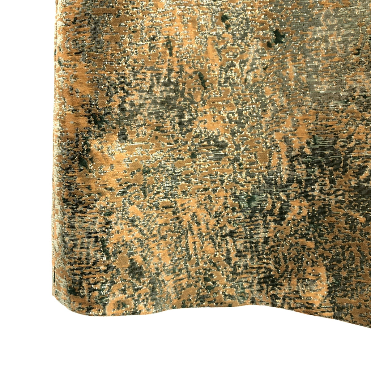 【美品】  MAX MARA STUDIO / マックスマーラステュディオ | ジャガード ノースリーブ ドレス ワンピース | 38 | ベージュ/シルバー | レディース