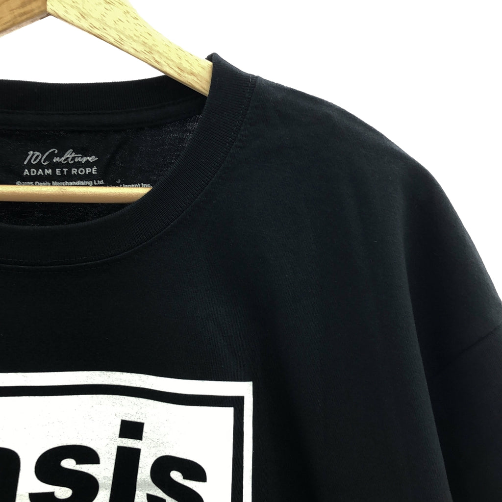 ADAM ET ROPÉ / アダムエロペ | ×oasis オアシス / プリント Tシャツ | XL |