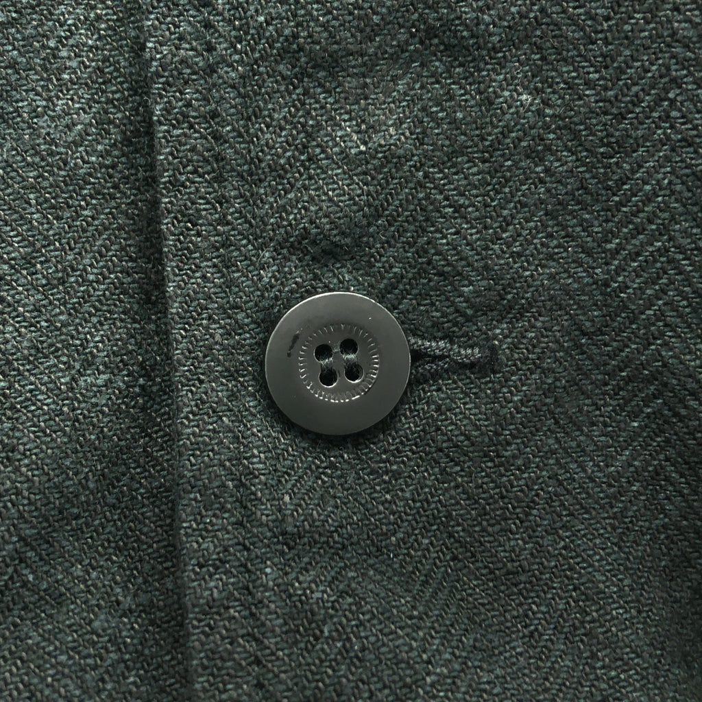 OUTIL / ウティ | coat / MANTEAU VOLVIC / リネン シルク ヘリンボーン シングル チェスターコート | 2 | メンズ