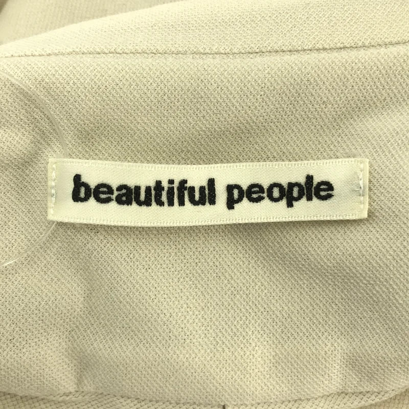 beautiful people / 뷰티풀피플 | 엠블럼 자수 풀오버 셔츠 |