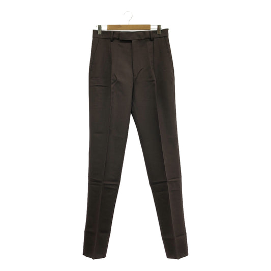 WACKO MARIA / 와코 마리아 | 2022AW | PLEATED TROUSERS (TYPE-2) DORMEUIL 플리츠 팬츠 | M | 남성