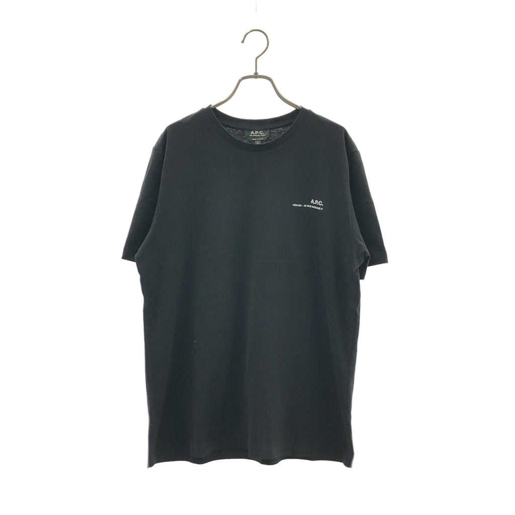 A.P.C. / アーペーセー | コットン ロゴプリント Tシャツ | L | メンズ