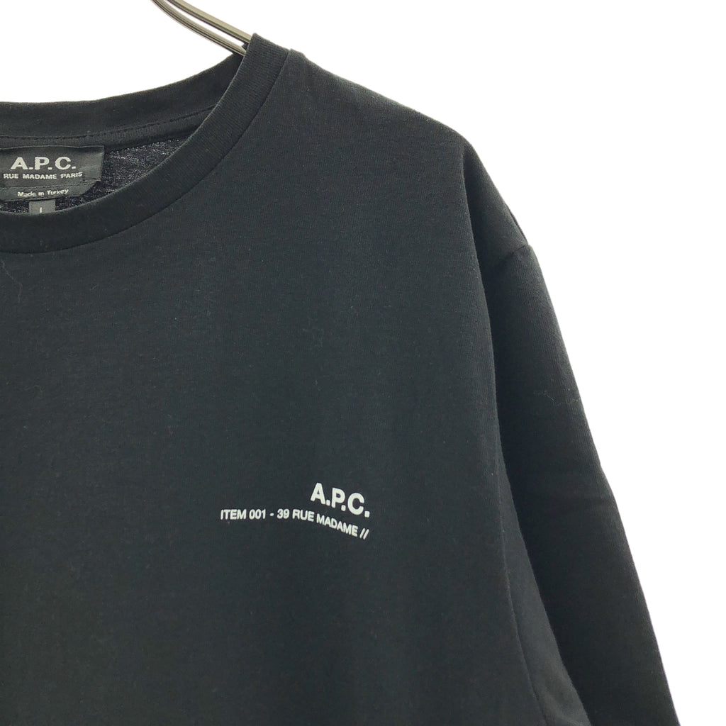 A.P.C. / アーペーセー | コットン ロゴプリント Tシャツ | L | メンズ