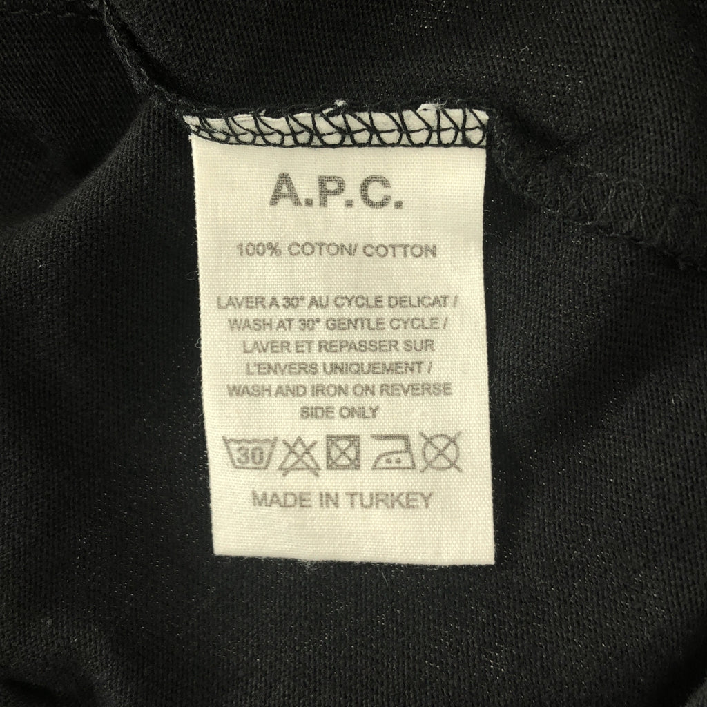 A.P.C. / アーペーセー | コットン ロゴプリント Tシャツ | L | メンズ
