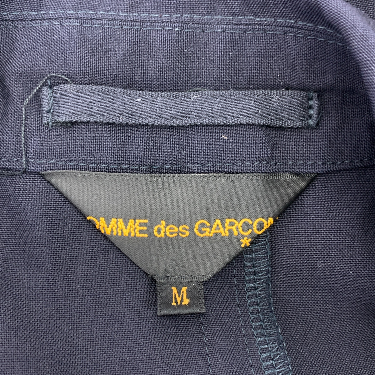 COMME des GARÇONS | 2008 春夏 | 羊毛多層次對接外套 | M 碼 | 海軍藍 | 女款