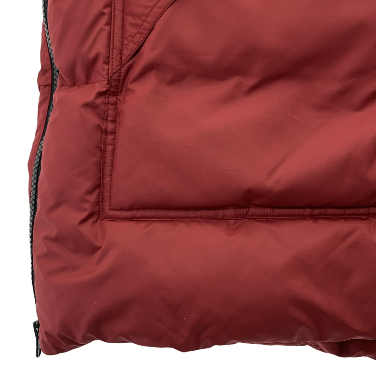 [新品] STELLA McCARTNEY / 斯特拉·麥卡特尼 | 2022AW | ×ADIDAS aSMC RIPSTOP PUFFER GILET 阿迪達斯防撕裂羽絨背心 | XL | 酒紅色 | 女款