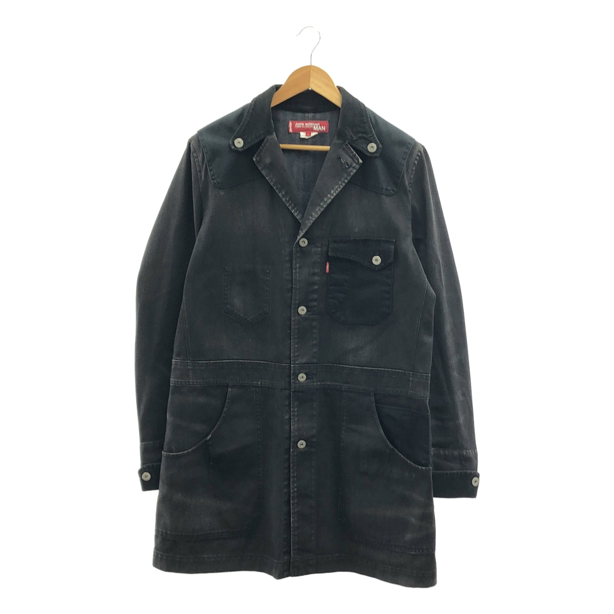 JUNYAWATANABE COMMEdesGARCONS MAN / 준야와타나베만 | 2013AW | × Levi's / 멀티 포켓 데님 워크 코트 | L | 남성