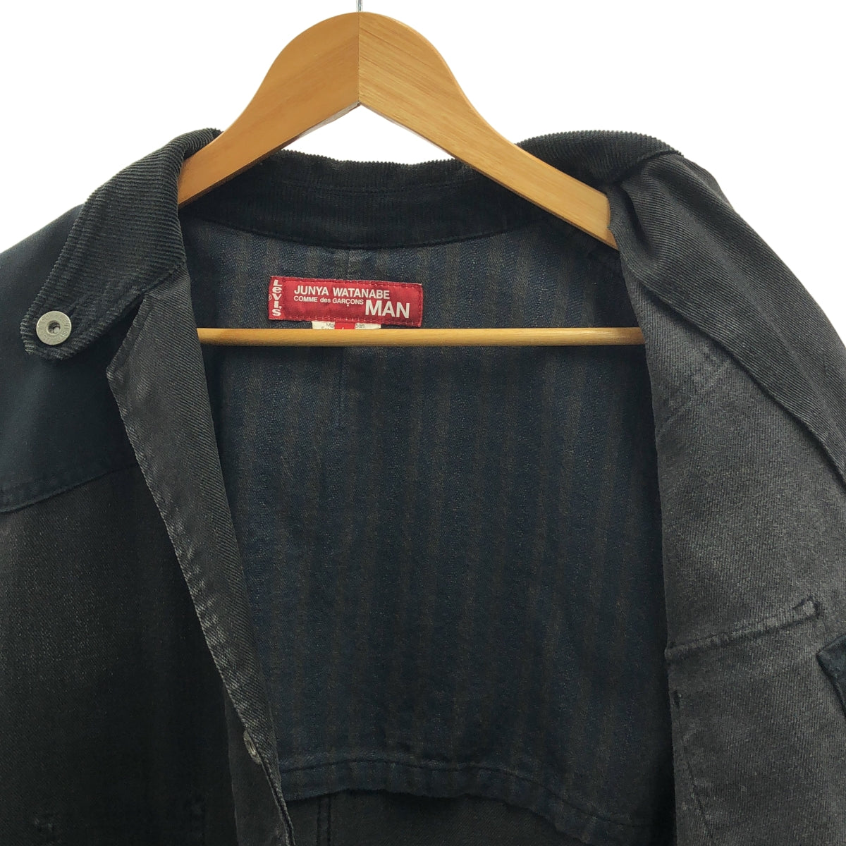 JUNYAWATANABE COMMEdesGARCONS MAN / 준야와타나베만 | 2013AW | × Levi's / 멀티 포켓 데님 워크 코트 | L | 남성
