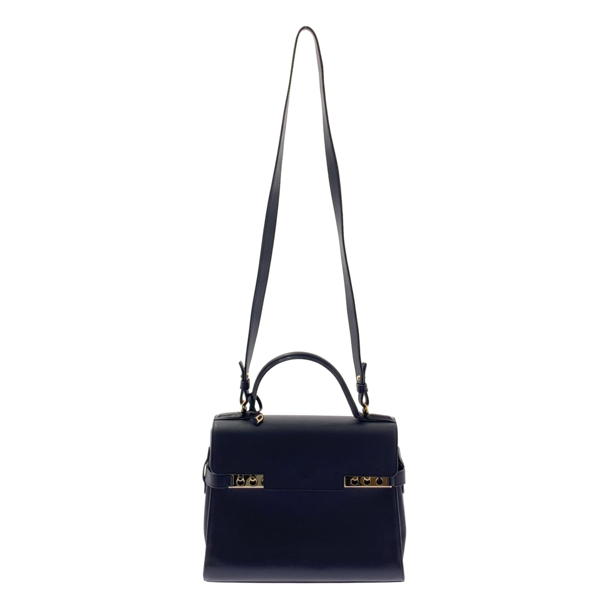 DELVAUX / 델보 | TEMPETE MM / 탐페이트 2way 어깨 가죽 핸드백 |