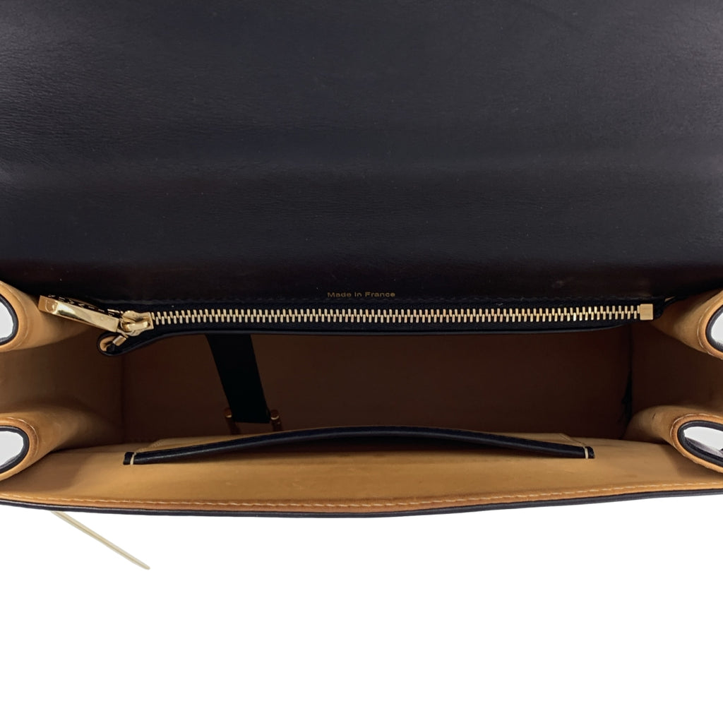 DELVAUX / 델보 | TEMPETE MM / 탐페이트 2way 어깨 가죽 핸드백 |