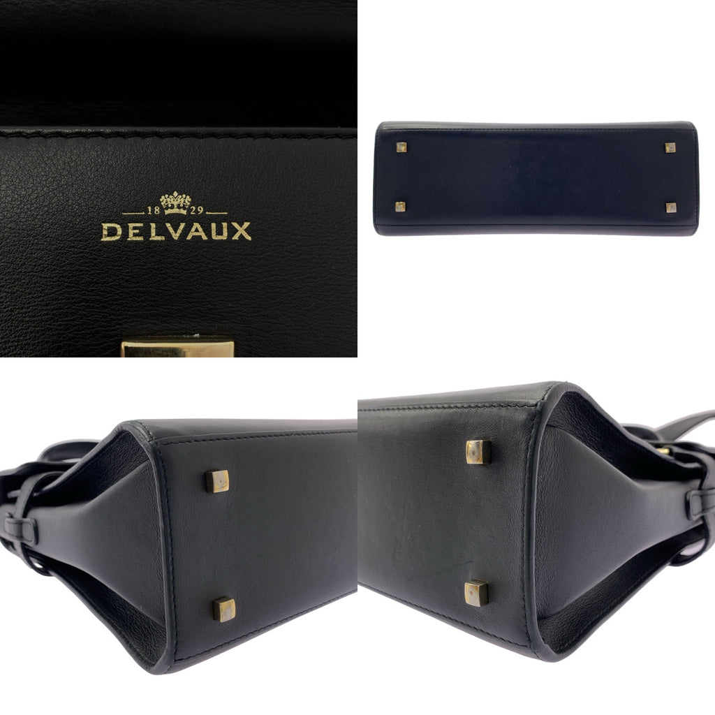 DELVAUX / 델보 | TEMPETE MM / 탐페이트 2way 어깨 가죽 핸드백 |