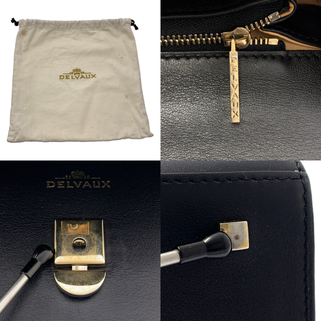 DELVAUX / 델보 | TEMPETE MM / 탐페이트 2way 어깨 가죽 핸드백 |