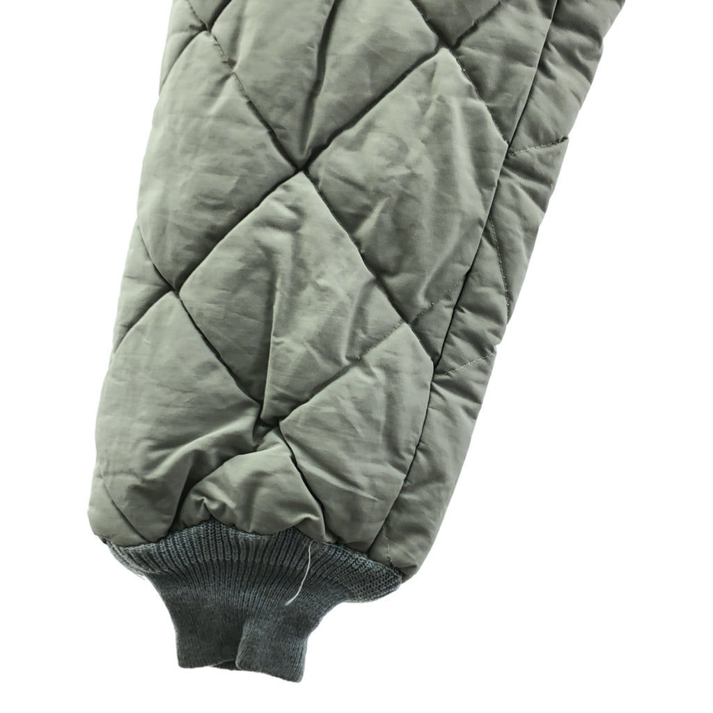 【美品】  VINTAGE / ヴィンテージ古着 | 1960s ヴィンテージ PILGRIM TRIPLE INSULATED ピルグリム キルティング イージーパンツ / サーマル総裏地 | L | グレー | メンズ