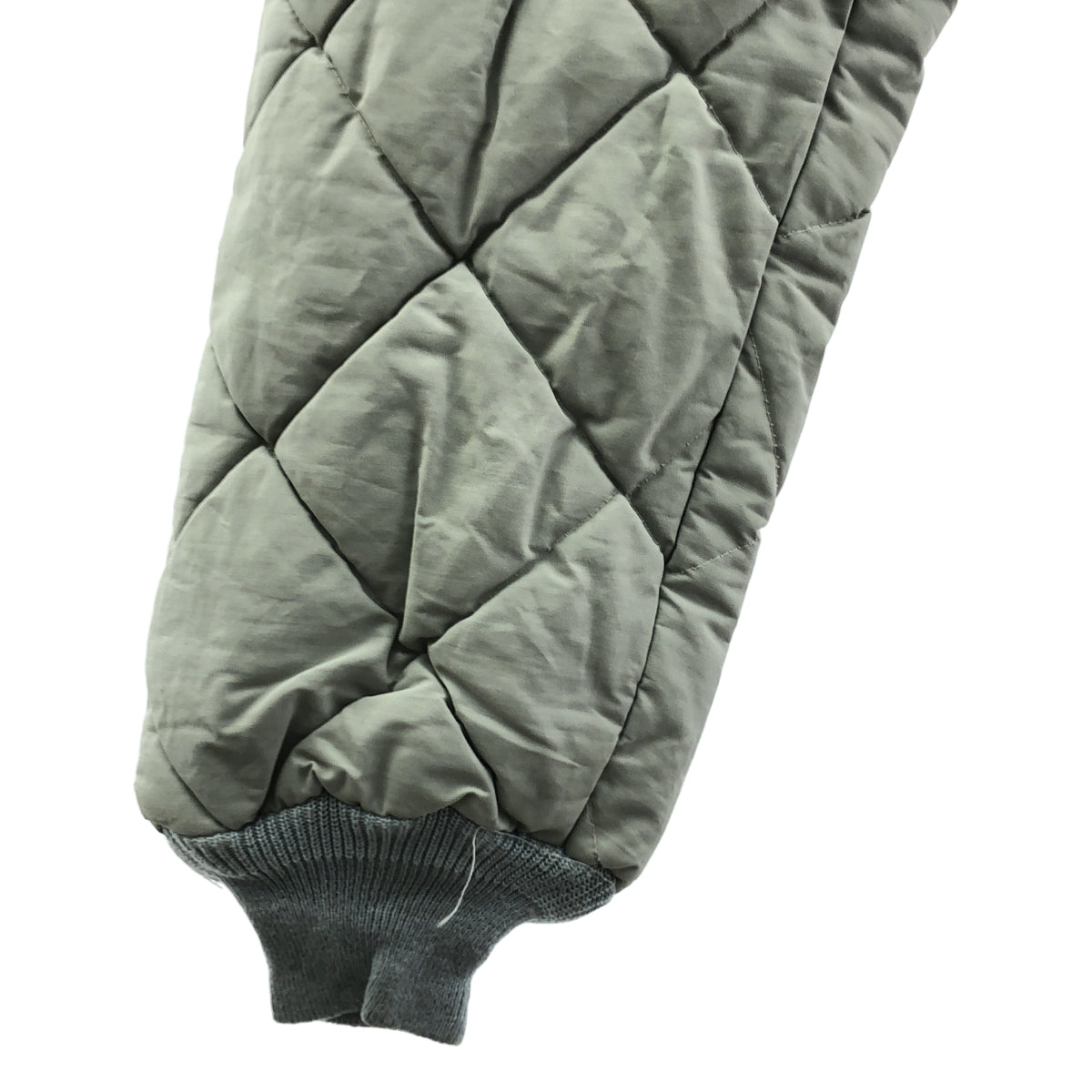 【美品】  VINTAGE / ヴィンテージ古着 | 1960s ヴィンテージ PILGRIM TRIPLE INSULATED ピルグリム キルティング イージーパンツ / サーマル総裏地 | L | グレー | メンズ