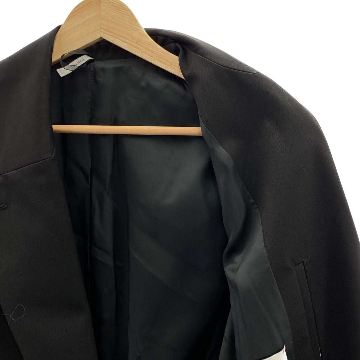 Dior Homme | 2002 秋冬 | Hedi Slimane REFRECTION 棉混紡風衣 | 尺寸 42 | 黑色 | 男款