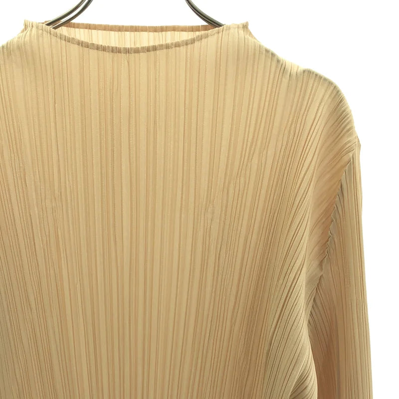 PLEATS PLEASE ISSEY MIYAKE / プリーツプリーズイッセイミヤケ | 2023AW | プリーツ ハイネック ロングワンピース | 2 | レディース