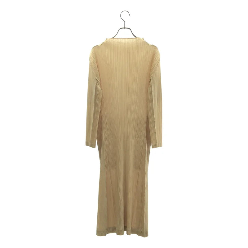 PLEATS PLEASE ISSEY MIYAKE / プリーツプリーズイッセイミヤケ | 2023AW | プリーツ ハイネック ロングワンピース | 2 | レディース