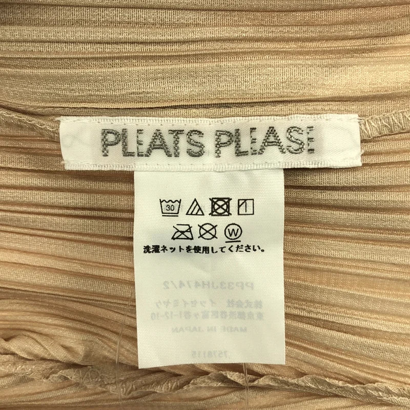 PLEATS PLEASE ISSEY MIYAKE / プリーツプリーズイッセイミヤケ | 2023AW | プリーツ ハイネック ロングワンピース | 2 | レディース