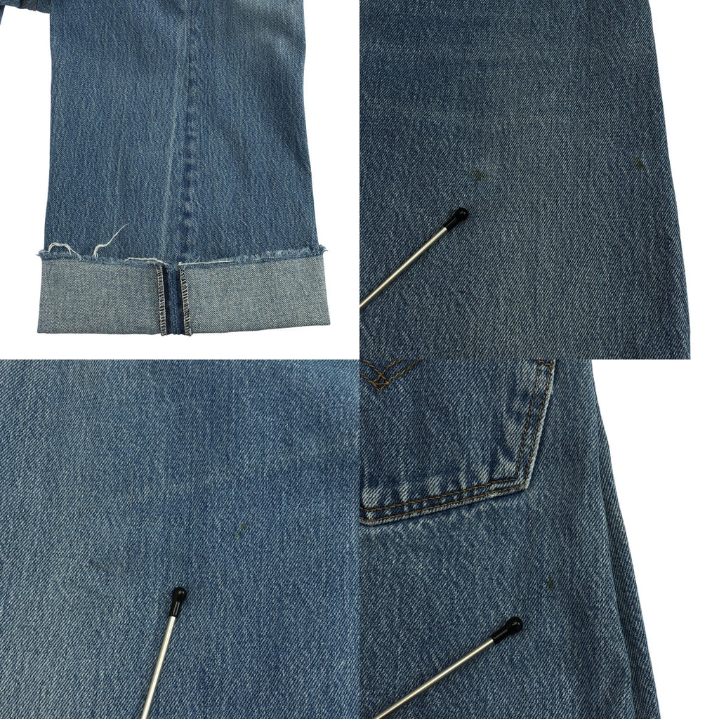 Deuxieme Classe / 두지엠 클래스 | 【 RE / DONE / 리단 】 × Levi 's / 리바이스 HIGH RISE WIDE LEG / 빈티지 가공 데님 팬츠 | 27 |