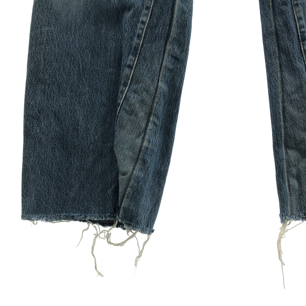 Deuxieme Classe / 두지엠 클래스 | 【 RE / DONE / 리단 】 × Levi 's / 리바이스 HIGH RISE WIDE LEG / 빈티지 가공 데님 팬츠 | 27 |