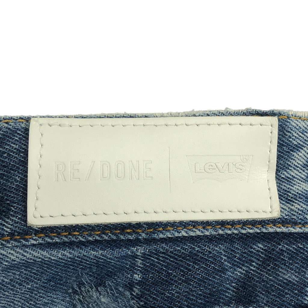 Deuxieme Classe / 두지엠 클래스 | 【 RE / DONE / 리단 】 × Levi 's / 리바이스 HIGH RISE WIDE LEG / 빈티지 가공 데님 팬츠 | 27 |
