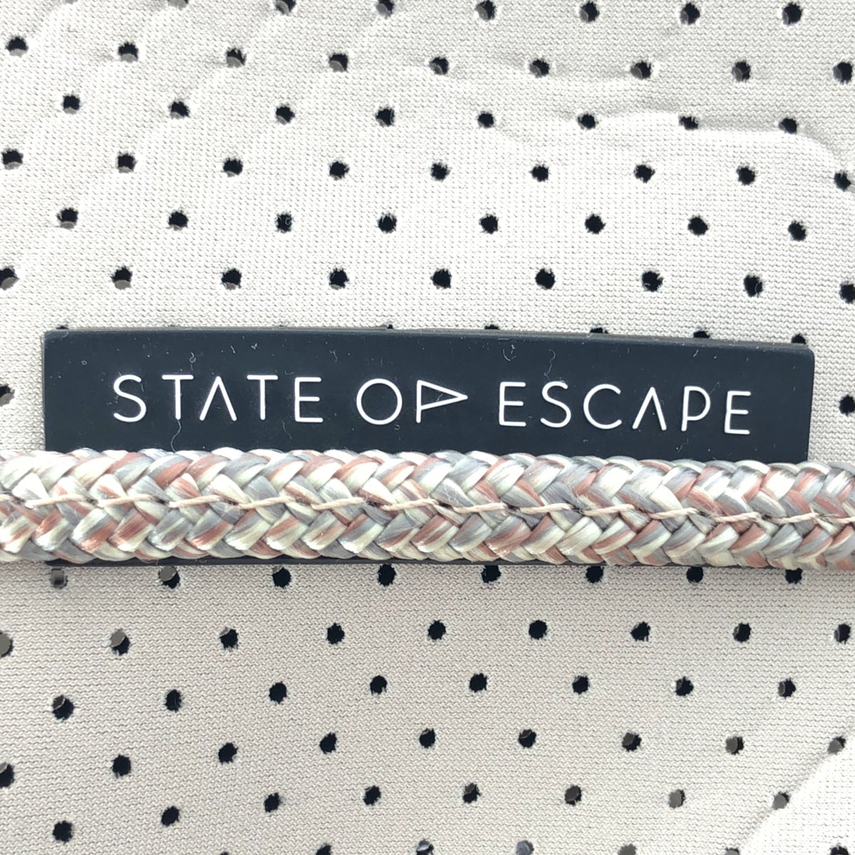 STATE OF ESCAPE | 石材混紡繩逃脫手提包 | 米色 | 女款