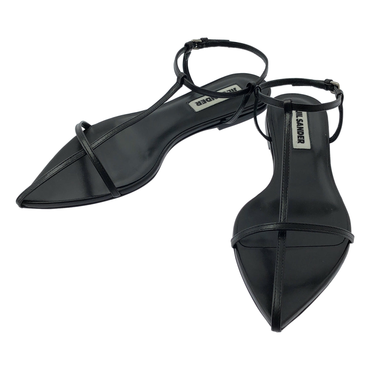 JIL SANDER / 질산더 | 2023SS | TRIPON CAGE 포인티드 투 스트랩 케이지 샌들 | 37 |