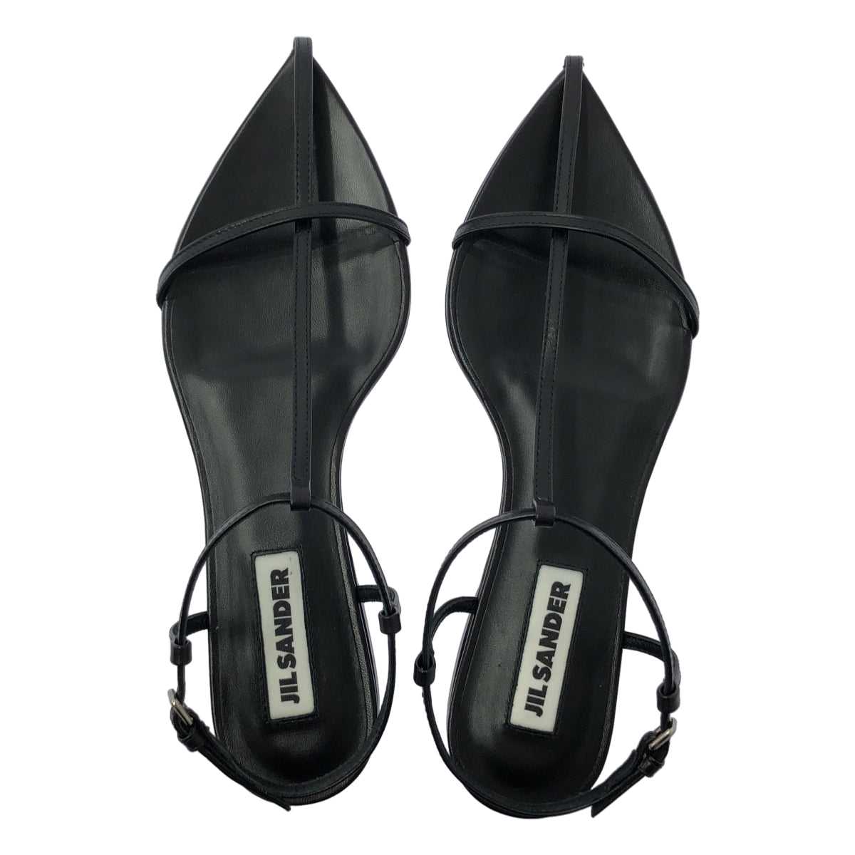 JIL SANDER / 질산더 | 2023SS | TRIPON CAGE 포인티드 투 스트랩 케이지 샌들 | 37 |