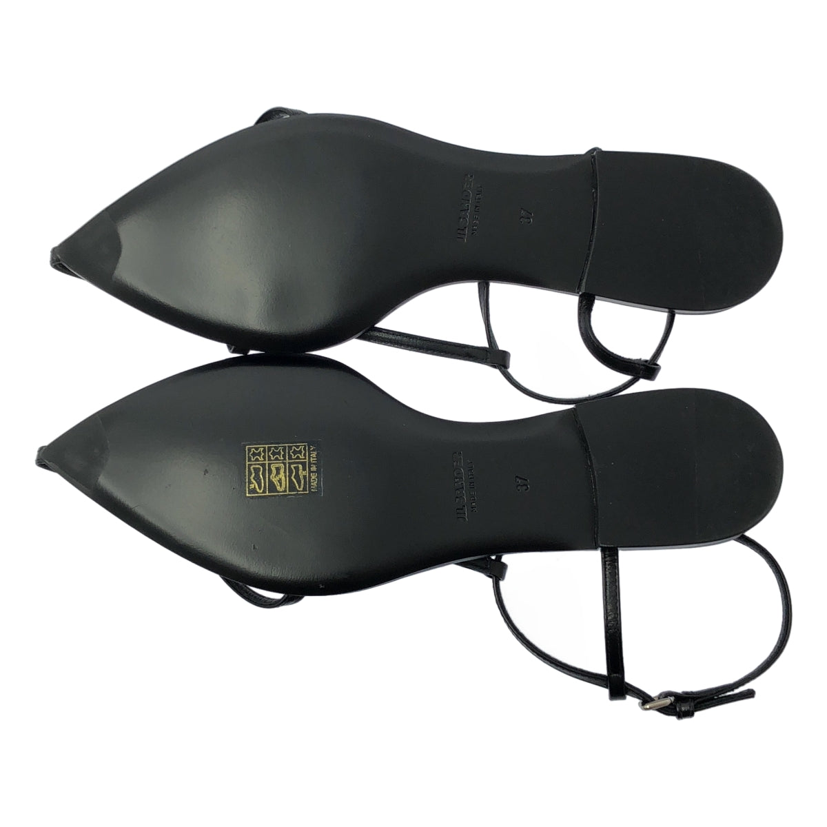 JIL SANDER / 질산더 | 2023SS | TRIPON CAGE 포인티드 투 스트랩 케이지 샌들 | 37 |