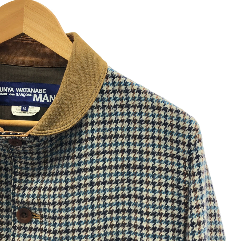 JUNYAWATANABE COMME des GARÇONS MAN | 2012 秋冬系列 | 羊毛粗花呢肘部貼片外套 | M碼 | 多色 | 男士