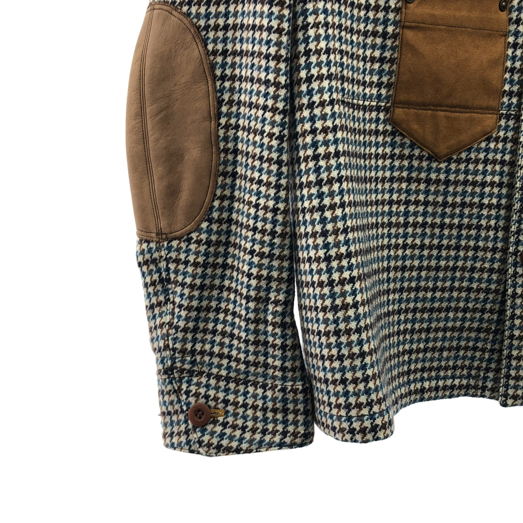 JUNYAWATANABE COMME des GARÇONS MAN | 2012 秋冬系列 | 羊毛粗花呢肘部貼片外套 | M碼 | 多色 | 男士