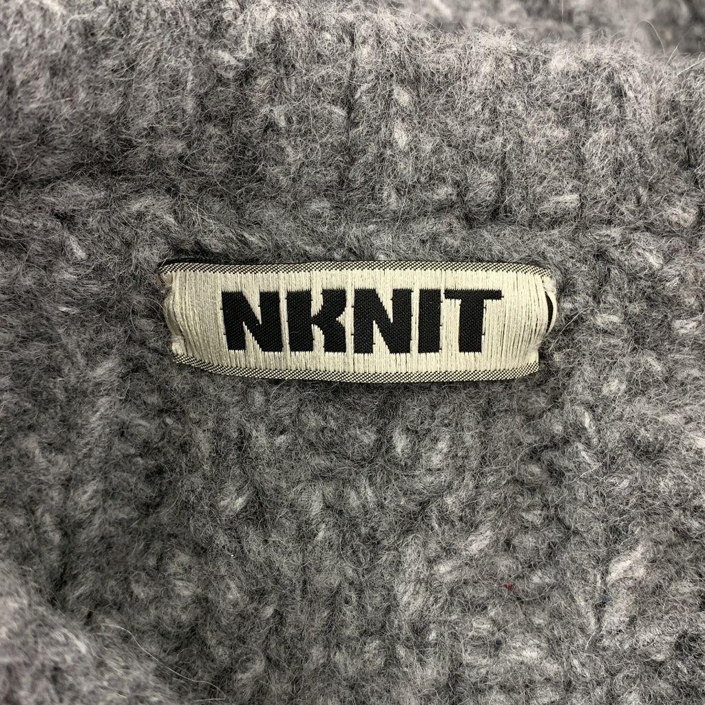 NKNIT | 2024AW | 泡泡麻花手工針織套頭衫 | 2 號 | 女款