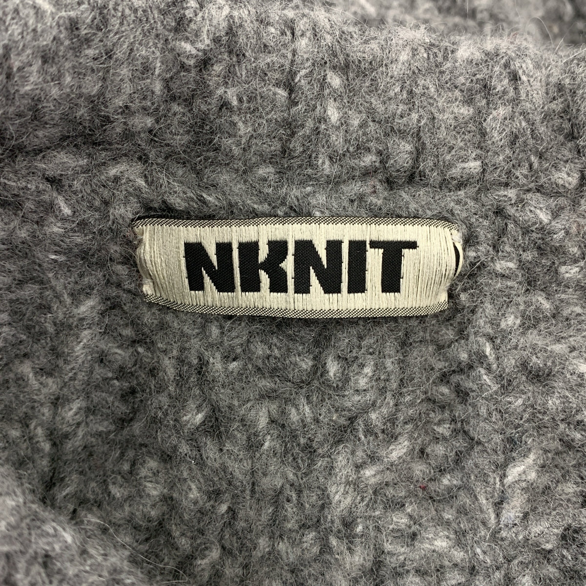 NKNIT | 2024AW | 泡泡麻花手工針織套頭衫 | 2 號 | 女款