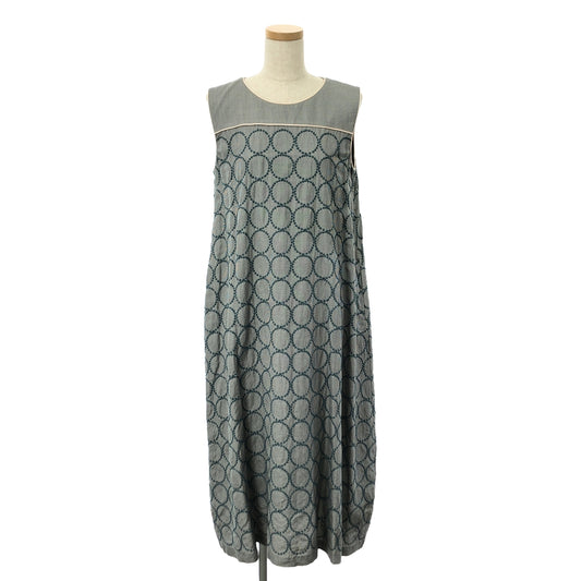 mina perhonen | 2000-01 a/w | laundry tambourine sleeveless dress | 38 | women's