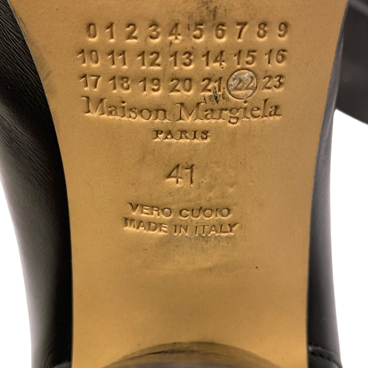 Maison Margiela / メゾンマルジェラ | TABI ANKLE BOOTS レザー 足袋 アンクル ブーツ | 41 | メンズ