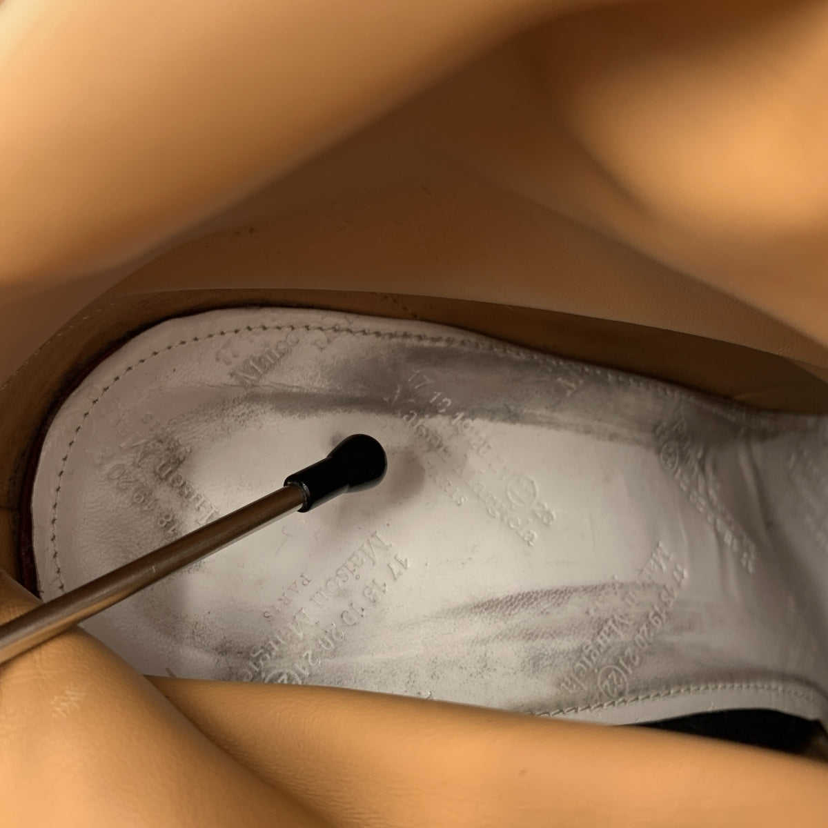 Maison Margiela / メゾンマルジェラ | TABI ANKLE BOOTS レザー 足袋 アンクル ブーツ | 41 | メンズ