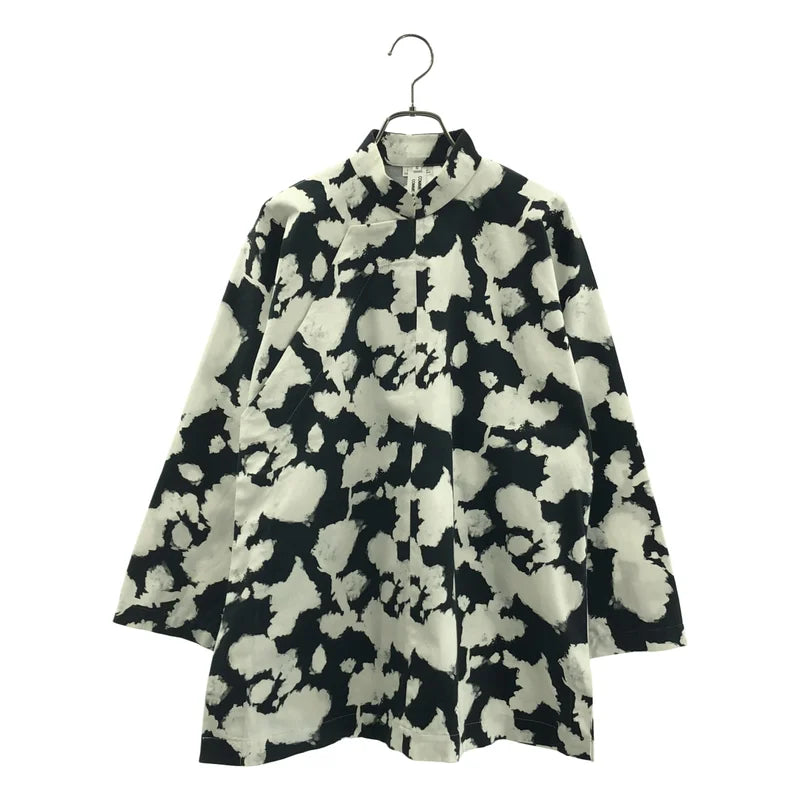 COMME des GARCONS COMME des GARCONS / コムコム | 2025SS | コットン プリント チャイナシャツ | S | レディース
