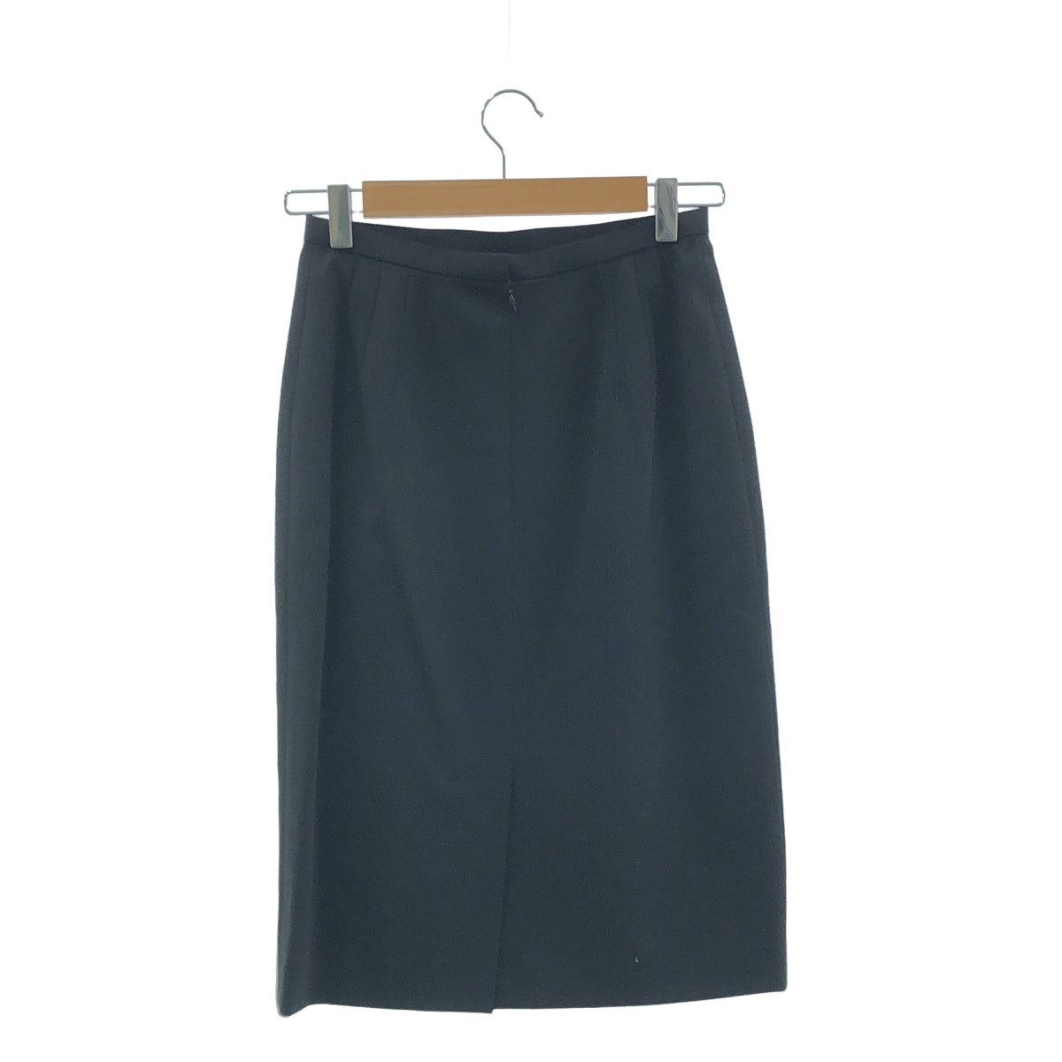 LANVIN COLLECTION / ランバンコレクション | セットアップ ロゴボタン 2B テーラードジャケット / バックスリット スカート / 総裏地 | 38 | ブラック | レディース