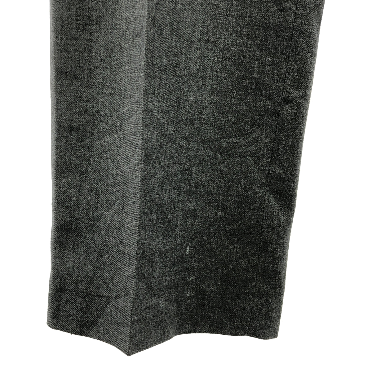 復古 / 復古服裝 |估計 1990 年代~ HAGGAR 美國製造的 2 褶休閒褲 | M |灰色 |女性的