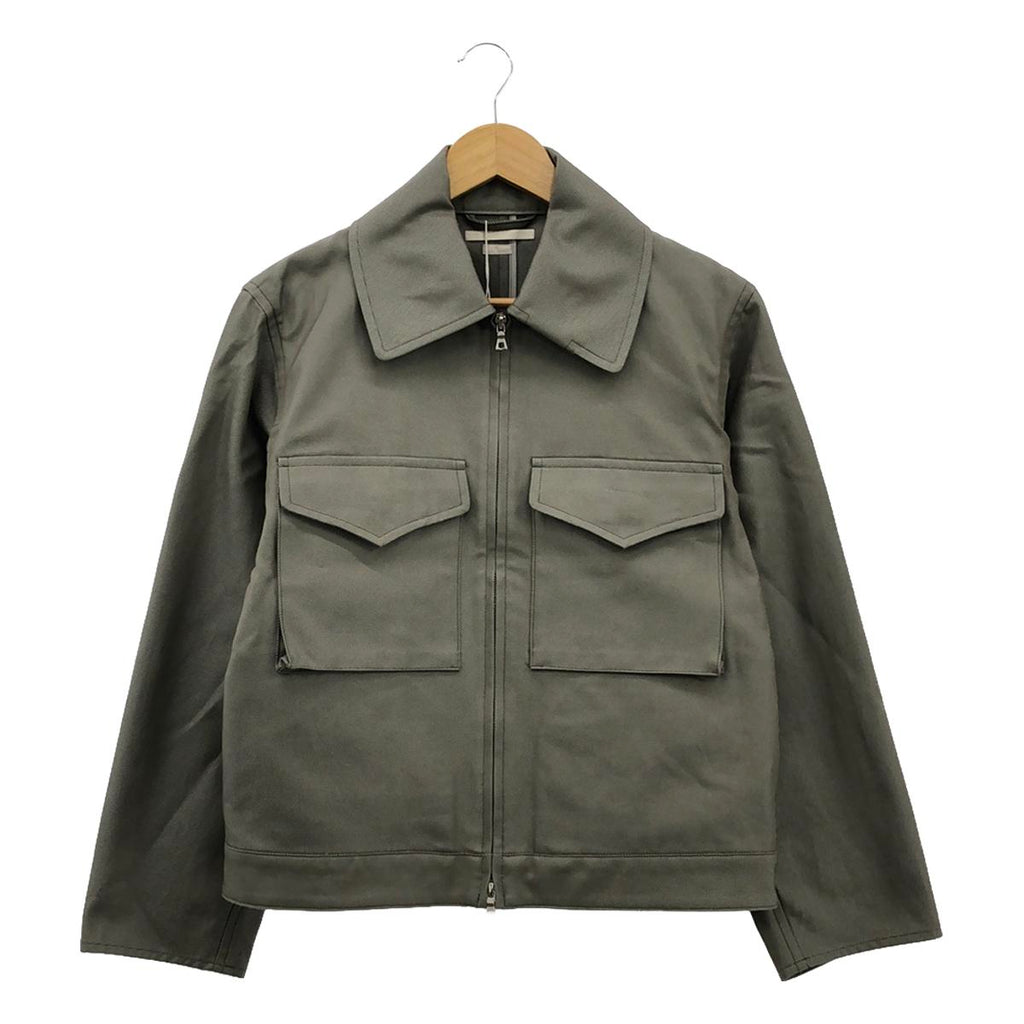 [新] blurhms / 布拉姆斯 |鑽戒 Chambray MK3WEP 夾克軍裝夾克 | 0 |灰褐色 |女性的