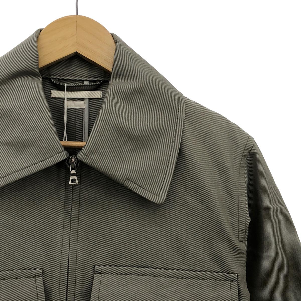 【신품】 blurhms / 브람스 | Drill Chambray MK3WEP Jacket 밀리터리 블루존 재킷 | 0 | 그레이지 | 여성