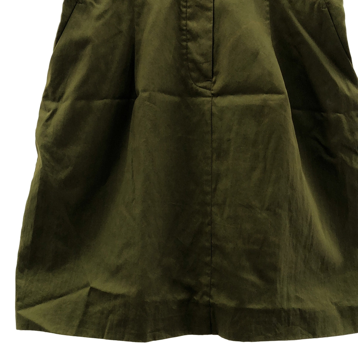 JIL SANDER / ジルサンダー | プルオーバー シャツワンピース | 36 | カーキ | レディース