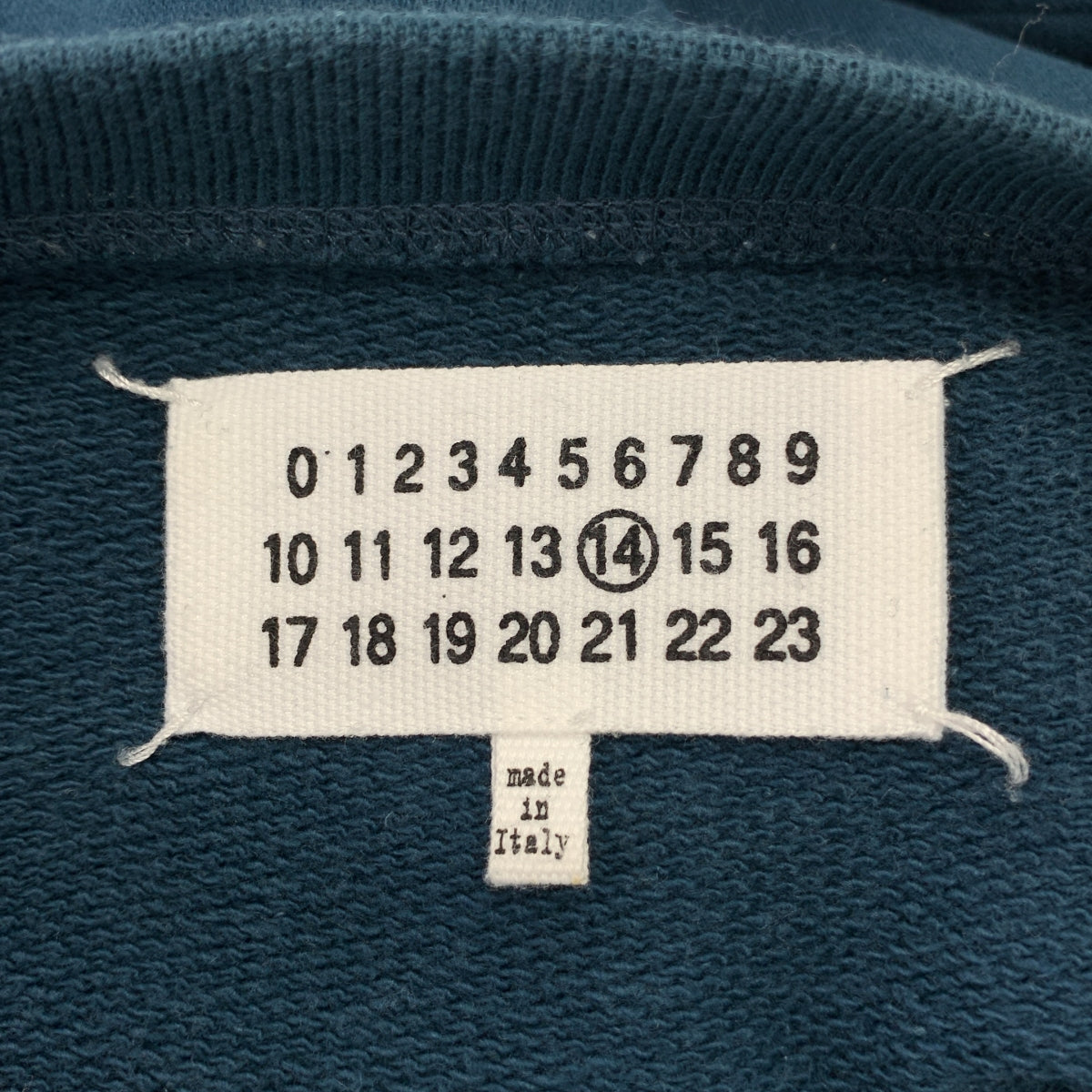 Maison Martin Margiela | 2014 秋冬系列 | 手肘貼片圓領衛衣 | 尺寸 44 | 男款