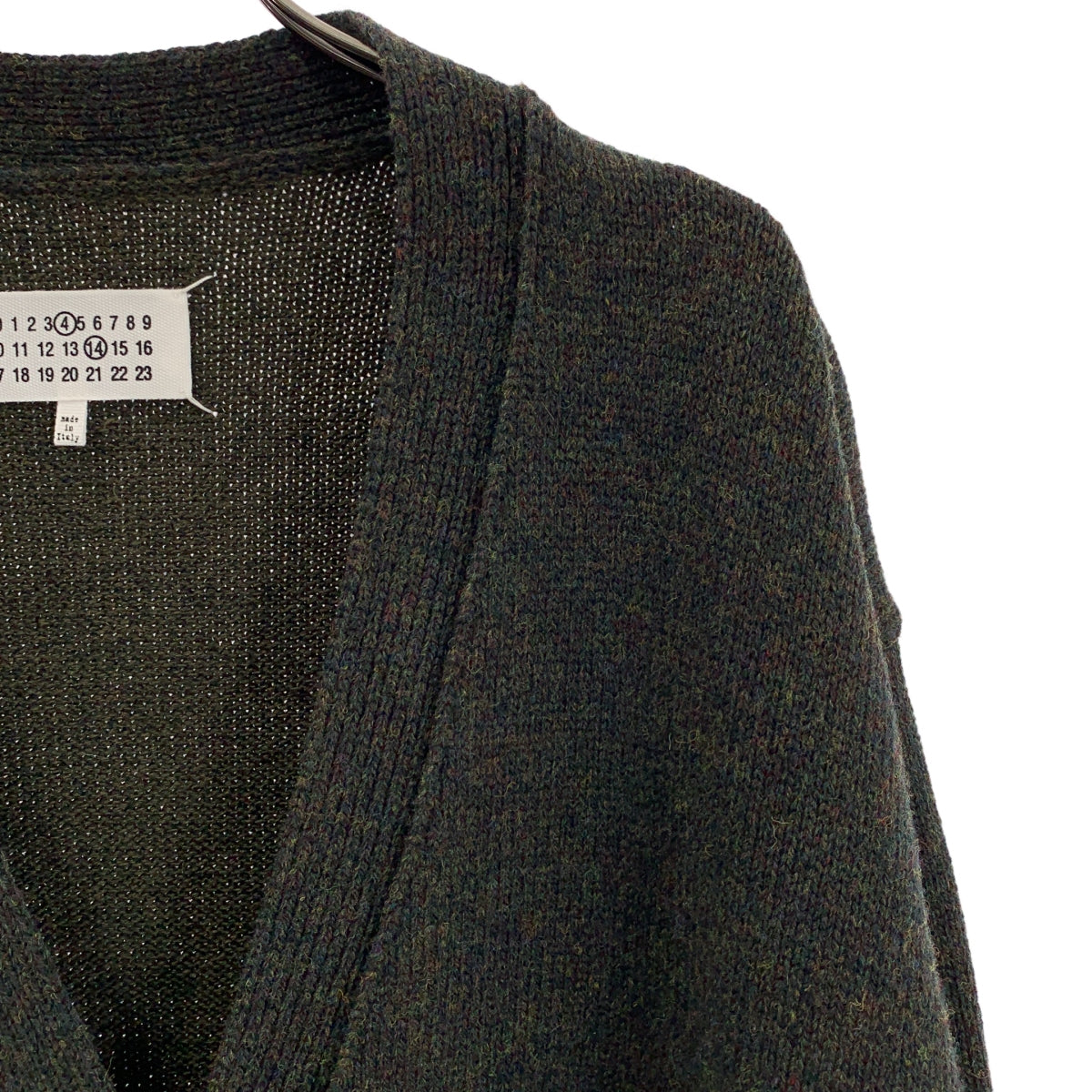 Maison Margiela オーバーサイズニット エルボーパッチ Maison Margiela / メゾンマルジェラ | エルボーパッチ Vネック