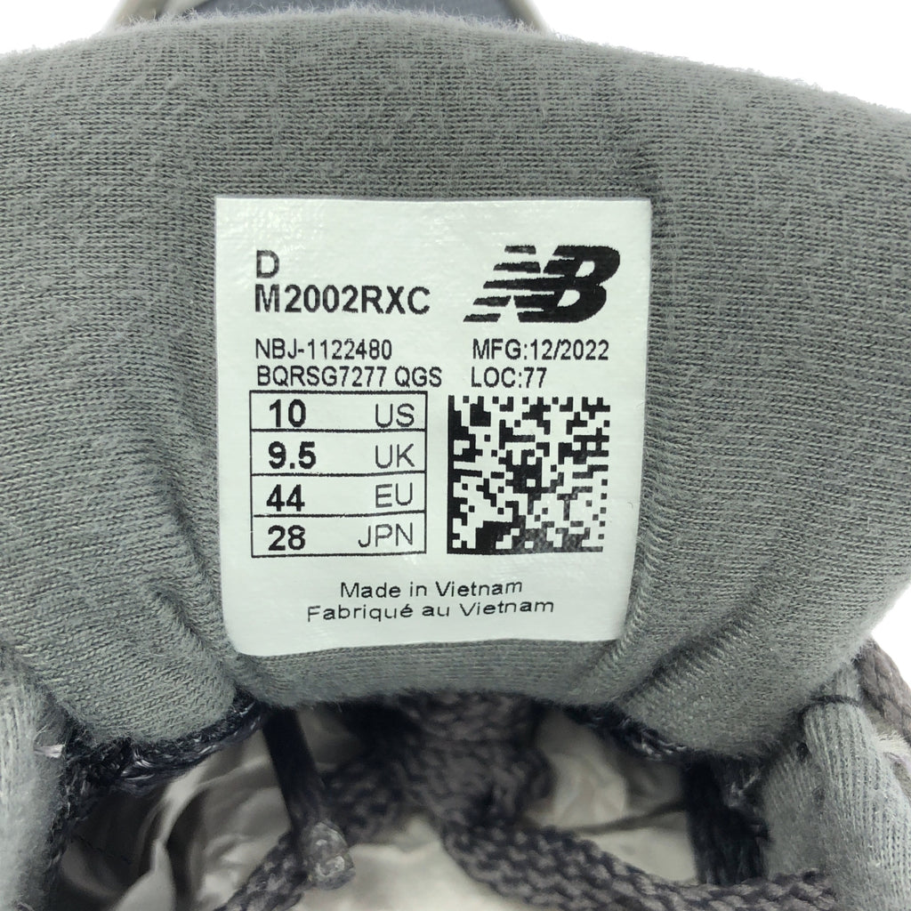 【新品】  New Balance / ニューバランス | 2023SS | M2002RXC GORE-TEX スエード スニーカー | 28 | グレー | メンズ